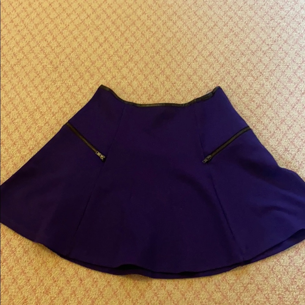 Purple skirt